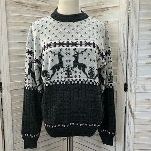 Rob Winter Fair Isle Crew Neck Sweater
